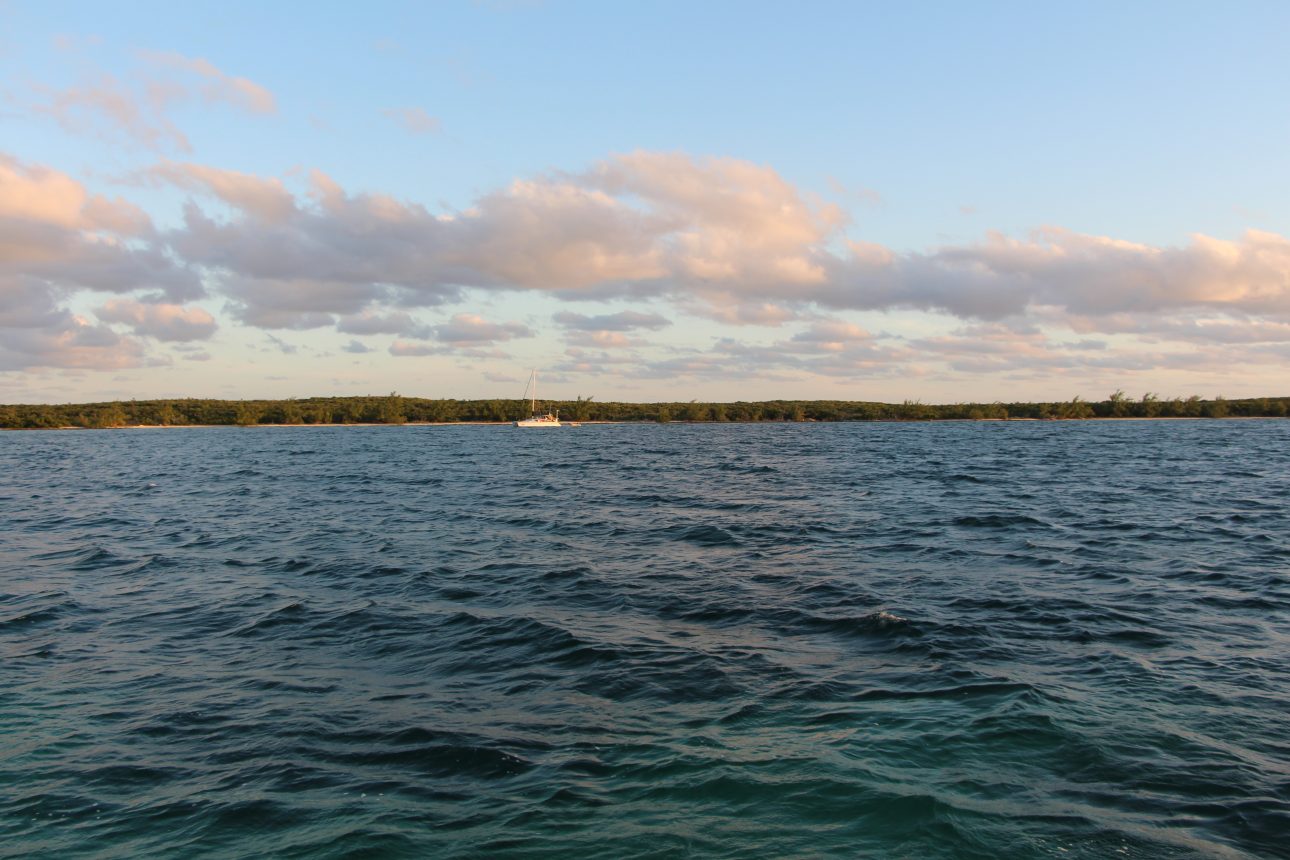 Soaring Eagles Sailing Bahamas Bonds Cay Dusk